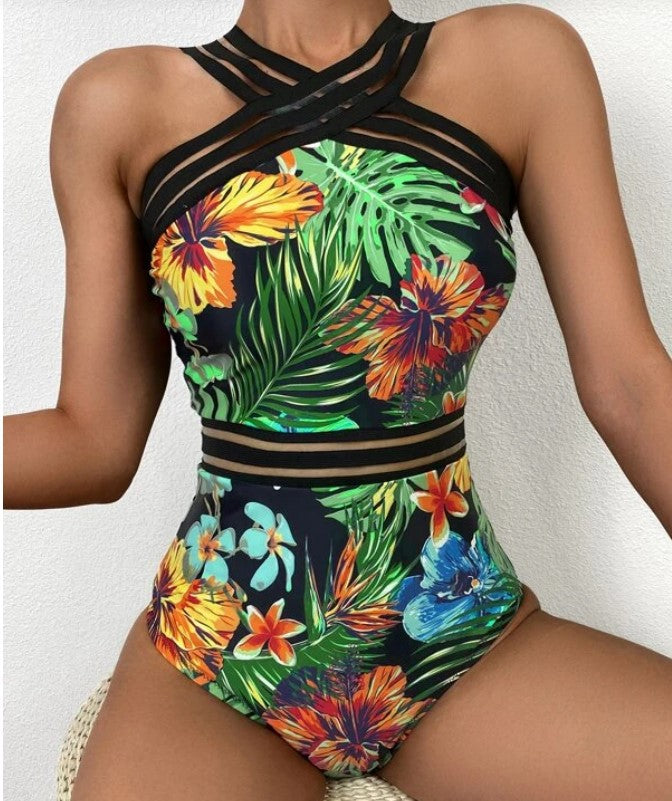 Maillot de Bain Une Pièce Imprimé, photo de présentation SRAËLIA