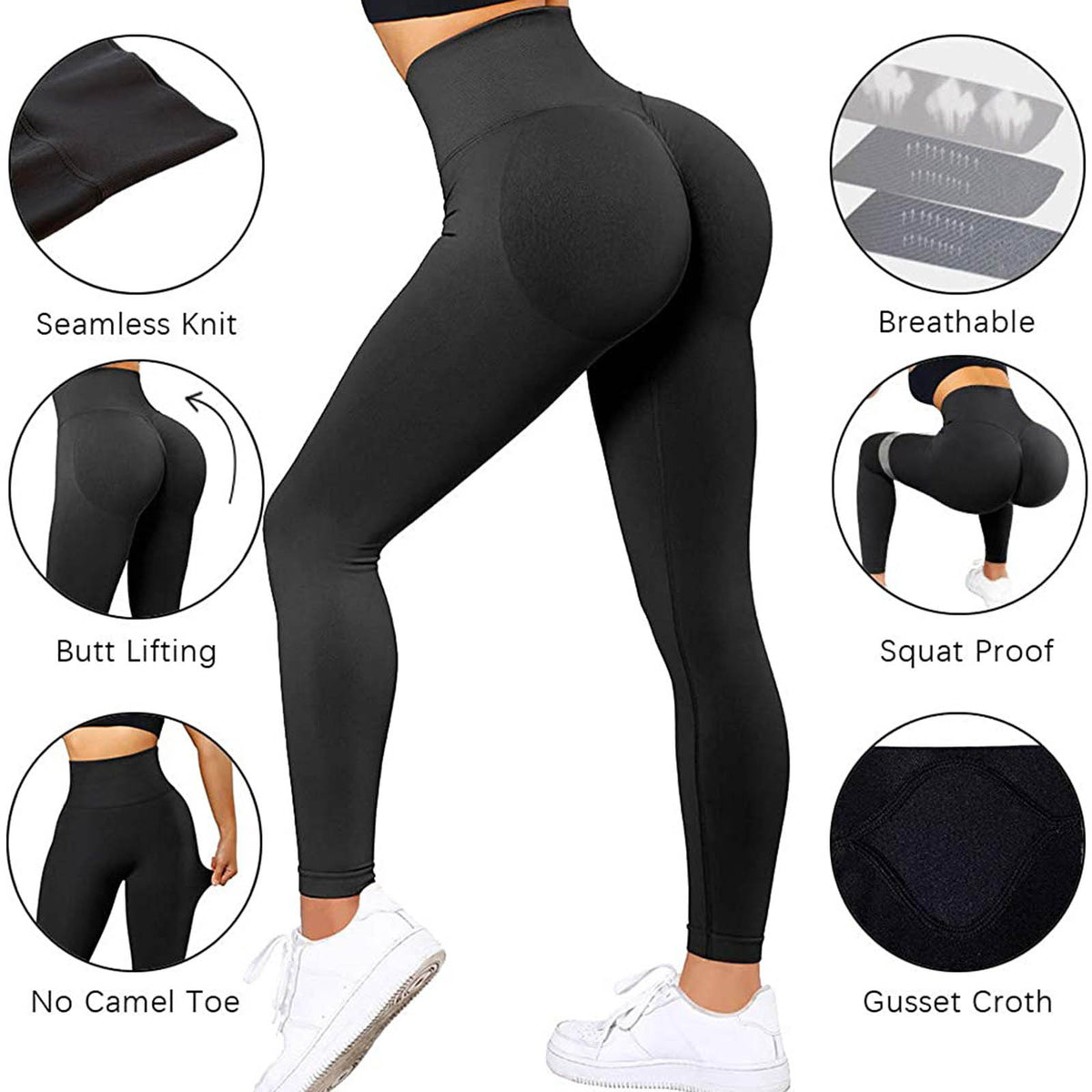 Legging Sport à Découpes, photo de présentation SRAËLIA